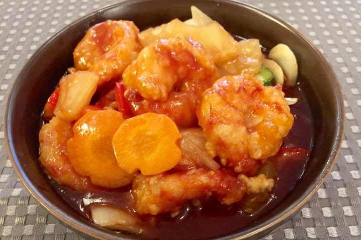 Sweet and Sour Shrimps - Tao Yuan