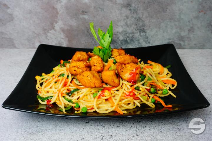 Noodle mit Poulet - Amma's Food