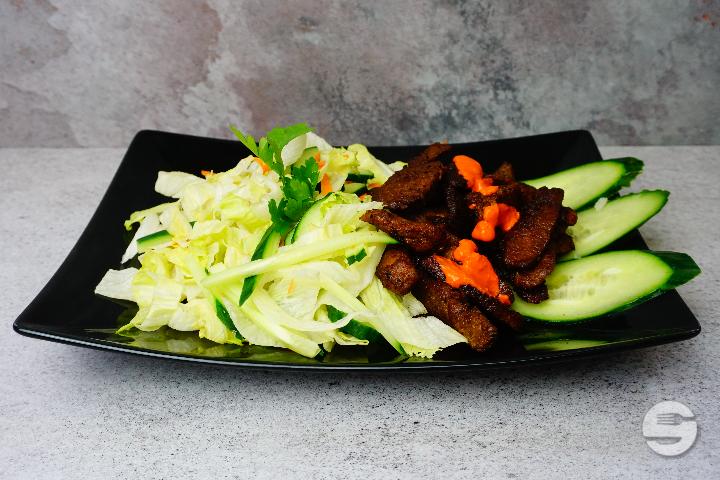 Salad with Lamb - Amma's Food