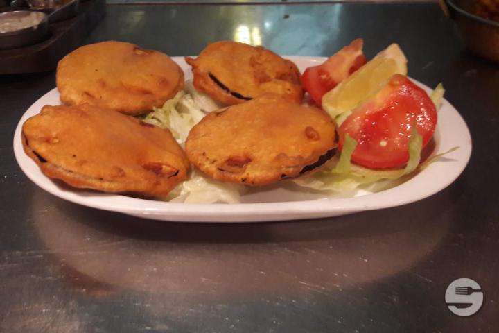 Baingun Pakoras - Restaurant indien Rajpoute
