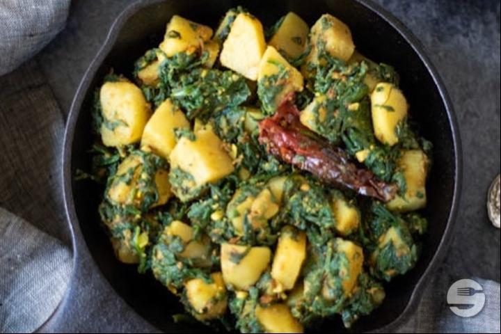 Aloo Palak - Restaurant Rajpoute