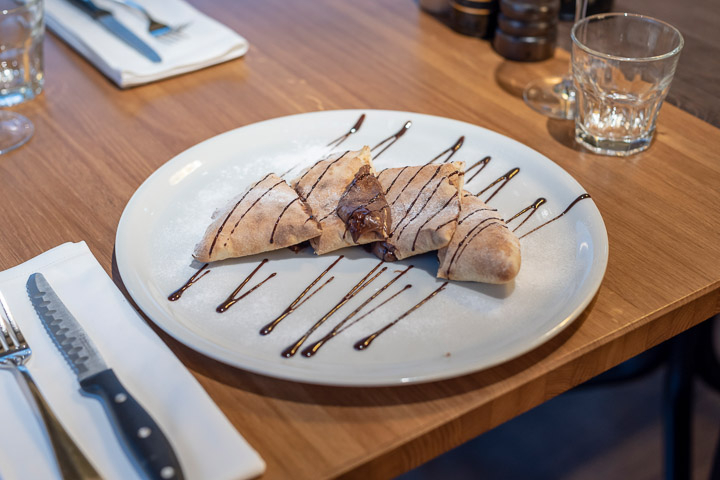Pizza Dolce Gianduia - Pizzeria Ristorante Molino Montreux
