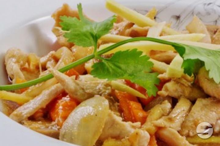 Poulet sauté au gingembre - Sawasdee