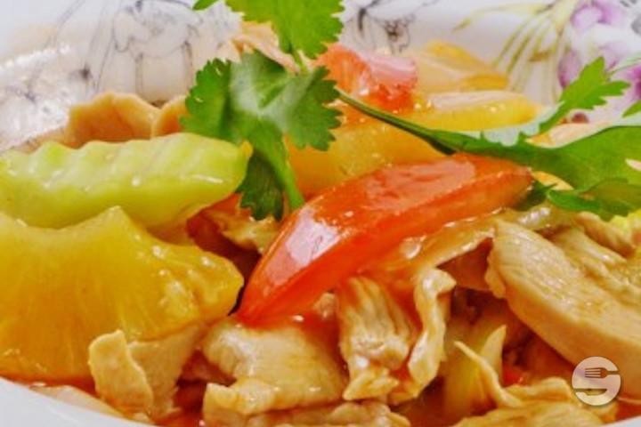 Poulet sauté à la sauce aigre-douce - Sawasdee