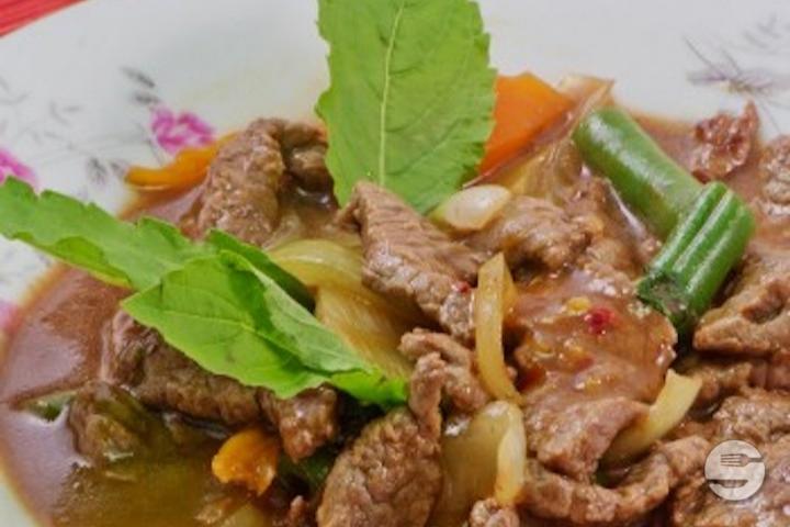 Boeuf sauté au basilic thaï | piquant - Sawasdee