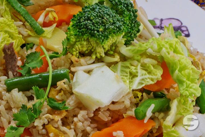 Riz sauté aux légumes - Sawasdee