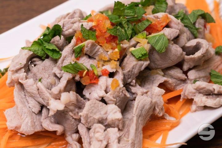 Porc aux 5 saveurs piquant (sans riz) - Sawasdee