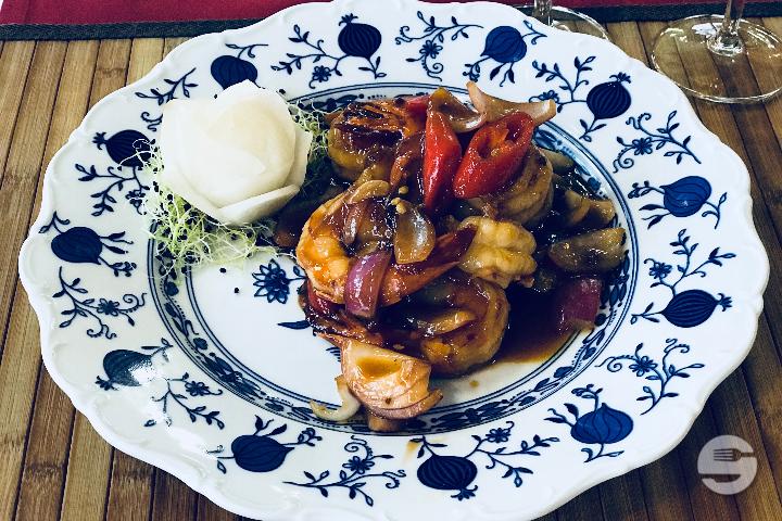 704 - Crevettes sichuan - Fu Lin
