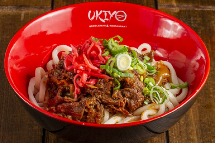 Niku Bukkake Udon - Ukiyo Noodlebar