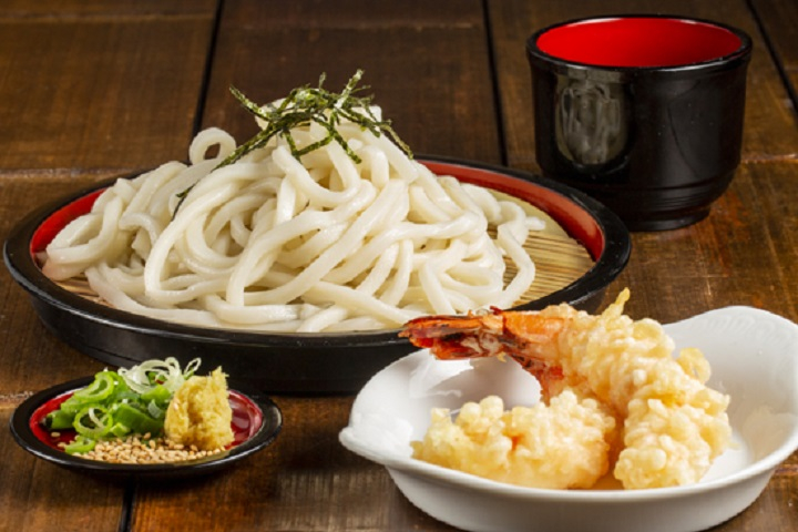 Tempura Zaru Udon - Ukiyo Noodlebar