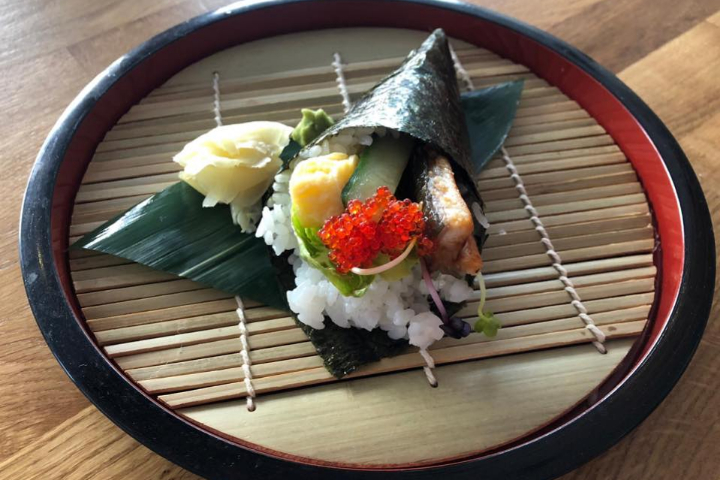 Temaki sushi vegan - Ukiyo Ramen & Noodle Bar Eaux-Vives