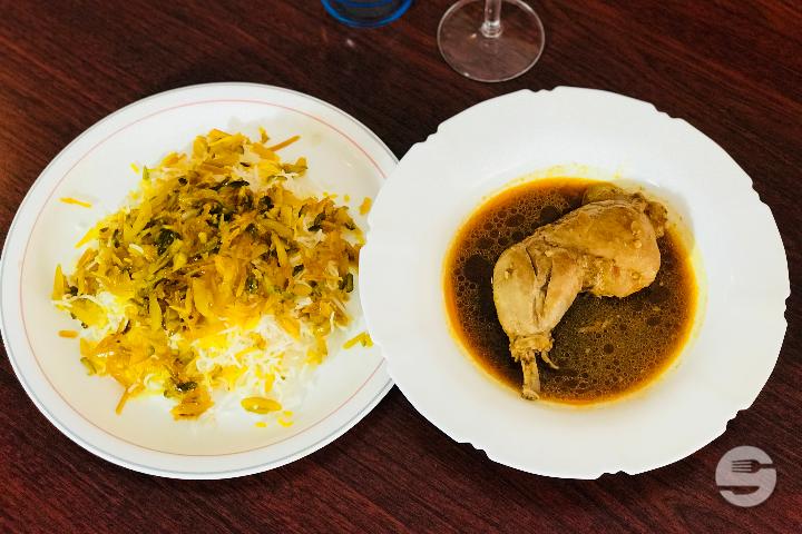 Shirin Polo Ba Morgh - Golestan