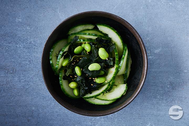 Cucumber Wakame Salad - Yooji's
