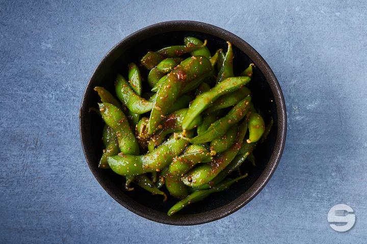 Spicy Glazed Edamame - Yooji's