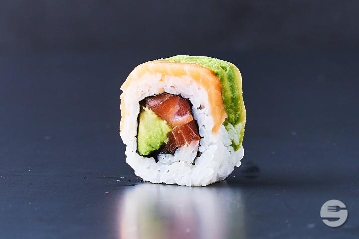 Salmon Avocado Rainbow (4Pcs) - Yooji's Luzern