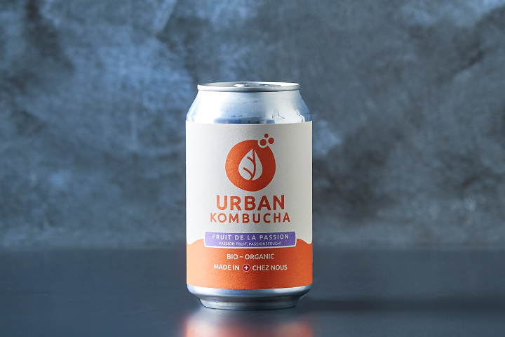 Passionfruit Kombucha 33cl - Yooji's Luzern