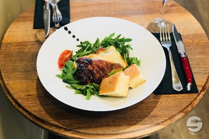 Beef Lasagna - Café de la Bourse