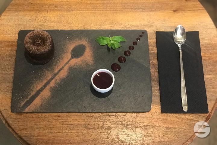 Chocolate cake - Café de la Bourse