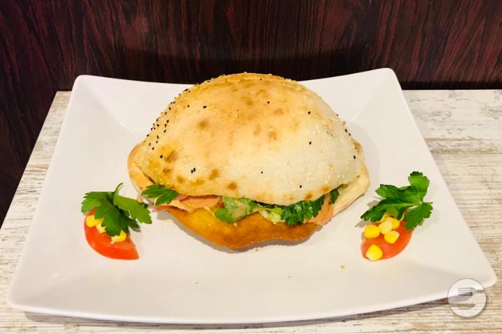 Chicken Cordon Bleu Sandwich - Nemrut Snack