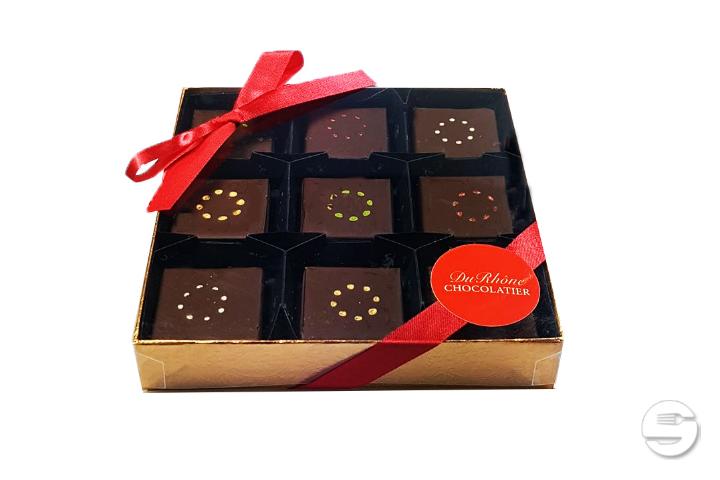 Selection fo sugar free chocolate - Du Rhône Chocolatier