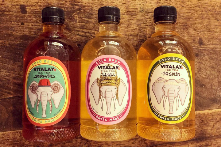 Vitalay ice tea Marocain (500ml) - Qibi - Eaux Vives