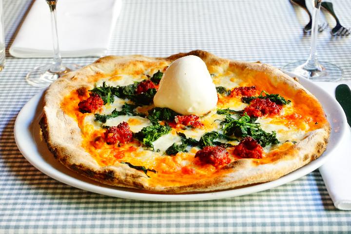 Pizza con Nduja - Ristorante Totò