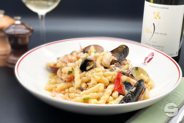 Antichi Fusilli Ferretto ai Frutti di Mare - Luigia