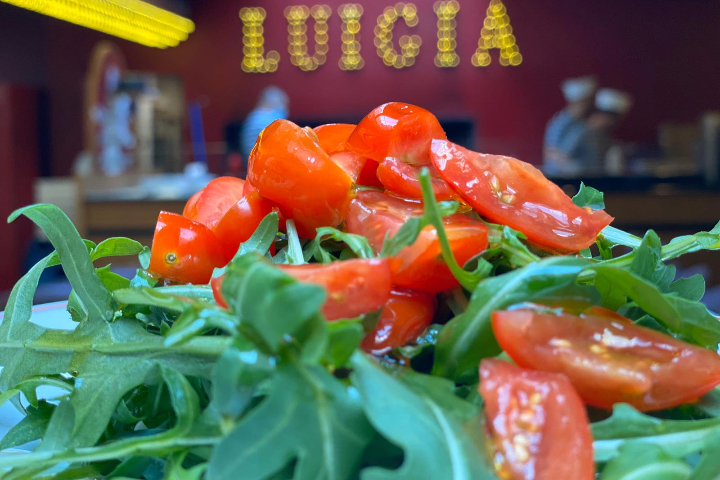 Insalatina rucola e pomodorini - Luigia