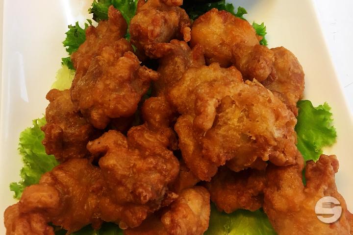 Poulet frit "kaarage" - Bambou d'Asie