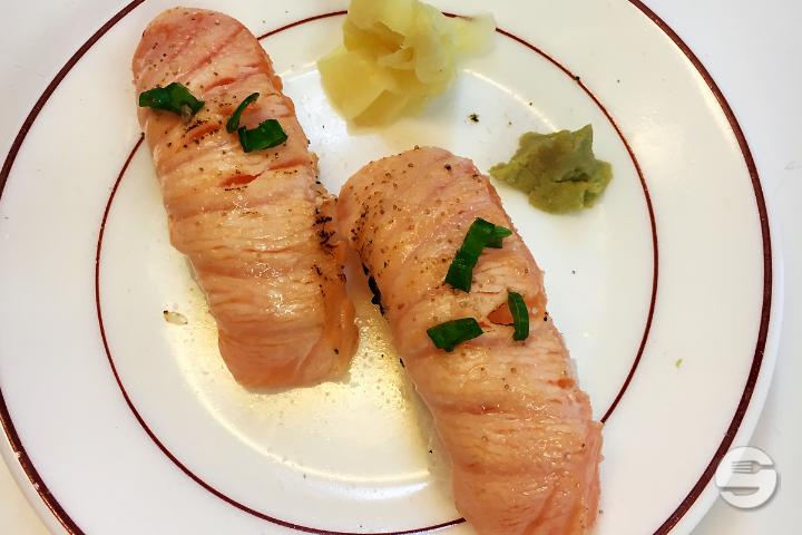 Nigiri Sake aburi - Bambou d'Asie