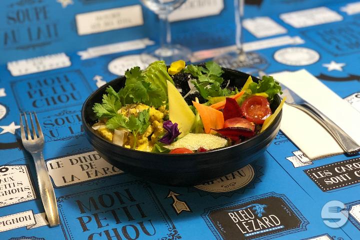 Salade du Lézard - Bleu Lézard