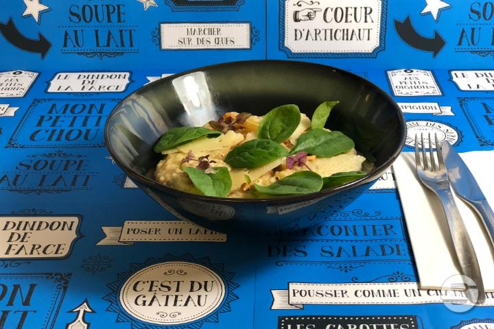 Risotto carnaroli with bolets - Bleu Lézard