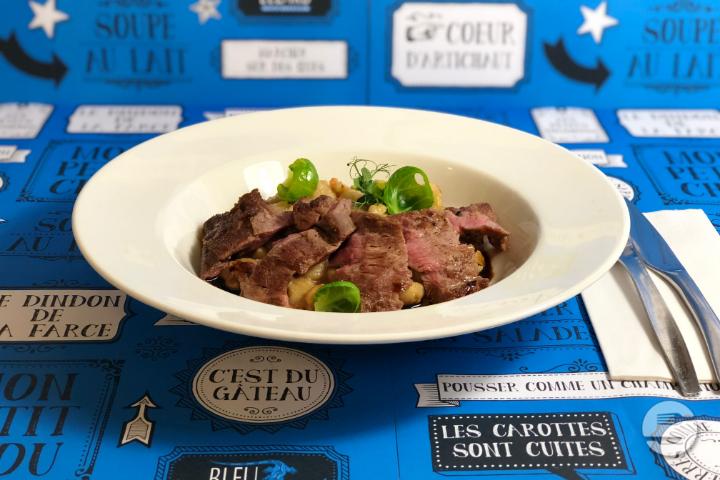 Pork Pluma snackée - Bleu Lézard