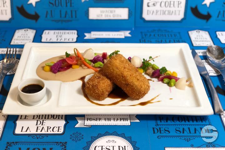 Croustillants de pieds de porc panés - Bleu Lézard