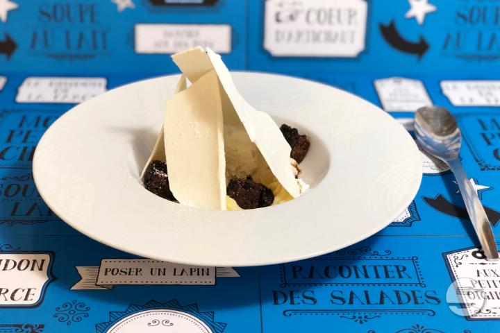 Mousse de châtaigne - Bleu Lézard