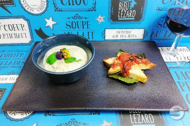Swiss marinated tofu - Bleu Lézard