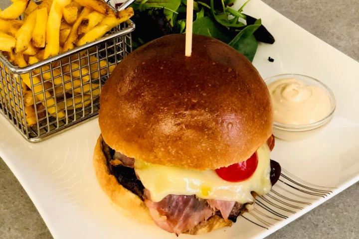 Swiss Burger - Bleu Lézard