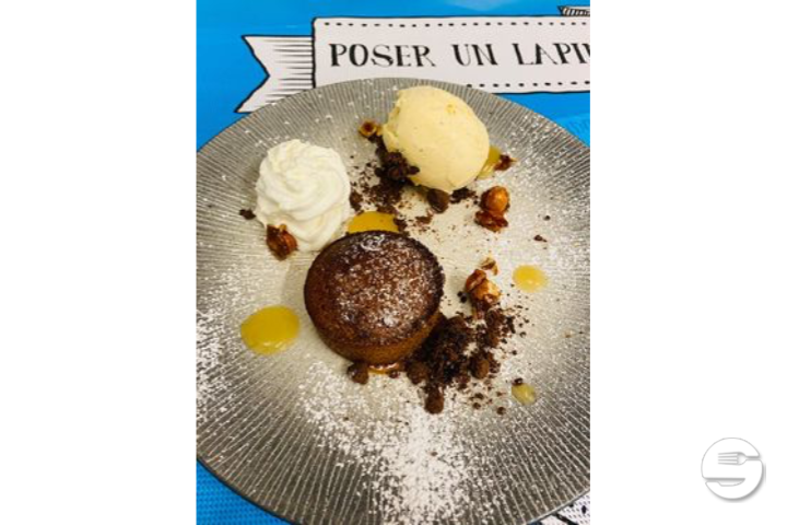 Moelleux au chocolat blanc caramélisé Bionda 36% - Bleu Lézard