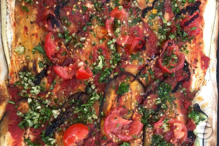 Eggplant, tomato family - CUT Pizza