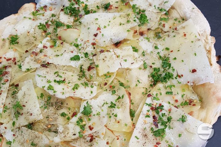Potatoes and pecorino family - CUT Pizza