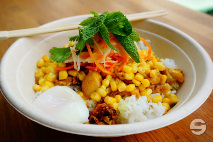 Satay mit Ei - Rice Up!