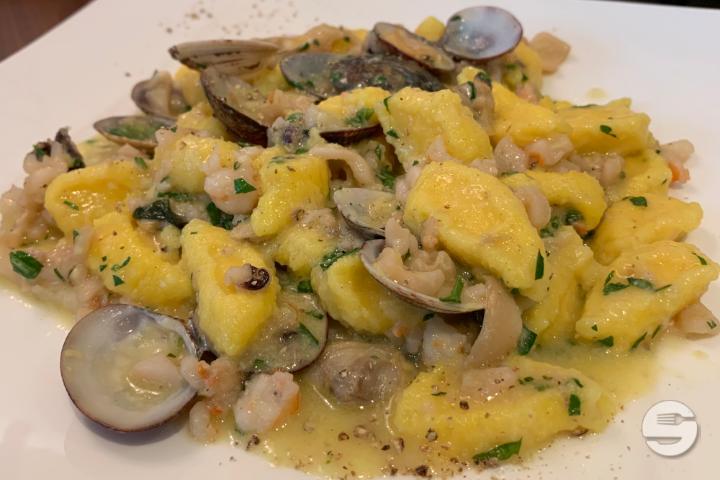 Gnocchi of Ricotta and Saffron - Osteria Balsamico Ristorante