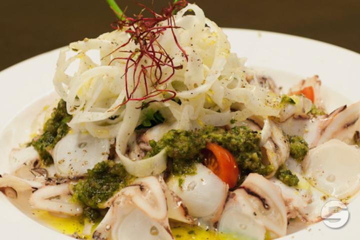 Carpaccio de Poulpe - Osteria Balsamico Ristorante