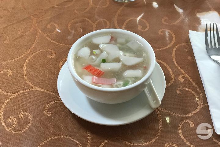 Seafood soup and tofu - Le Basilic