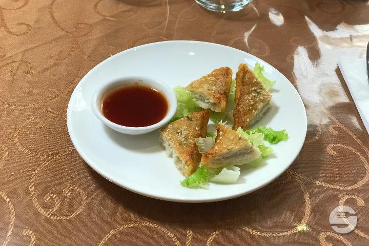 Shrimp toast - Le Basilic