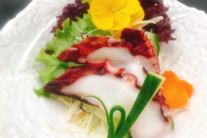 S7. Sashimi Poulpe - Le Basilic