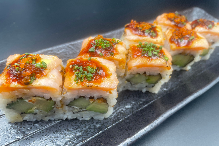 U1d. Aburi Saumon Maki - Le Basilic