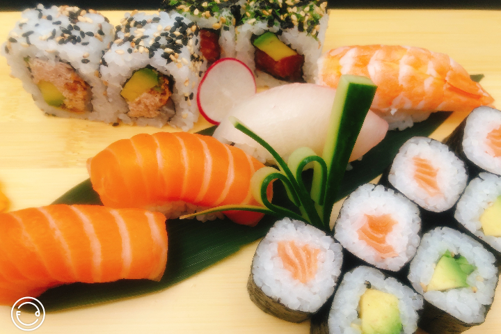 PE. Sushi Plateau E - Le Basilic
