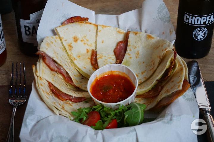 Bacon Quesadilla - Boilerroom