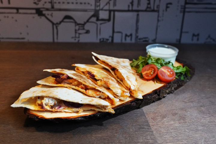 Chicken Quesadilla 1/2 - Boilerroom